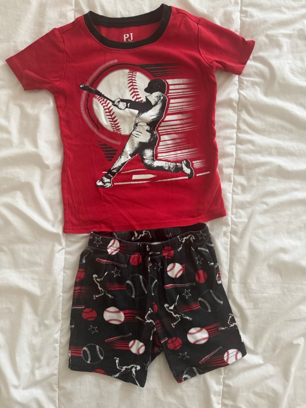 Boys baseball pajamas